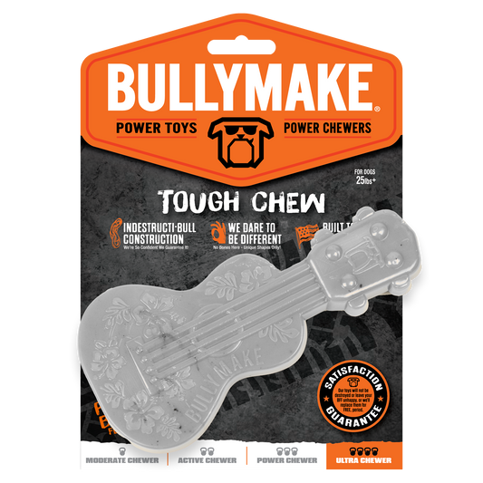 Bullymake Ukulele Peanut Butter Flavor Nylon Chew Toy