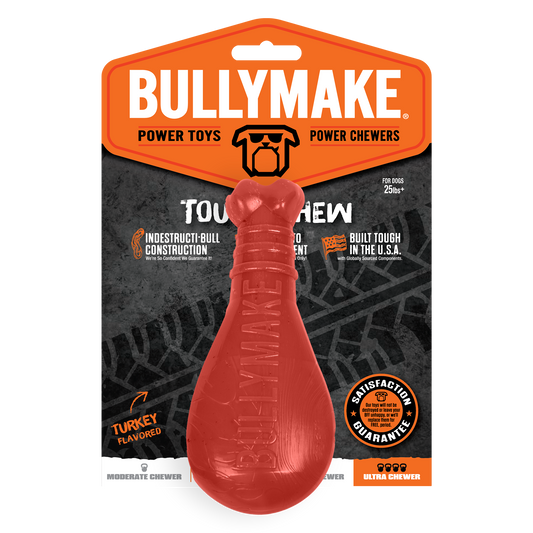 Bullymake Turkey Leg Turkey Flavor Nylon Chew Toy