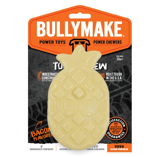 Bullymake Pineapple Bacon Flavor Nylon Chew Toy