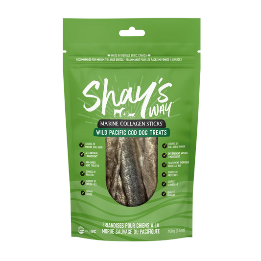 Marine Collagen Sticks — Wild Cod Skin